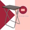 Home Basics Home Basics Multi-Purpose Foldable Table, Cherry ZOR96314